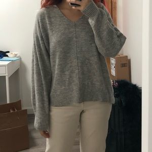 Hm Grey oversized Sweater